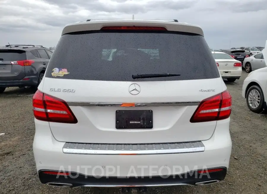 MERCEDES-BENZ GLS 550 4M 2017 vin 4JGDF7DE6HA821345 from auto auction Copart