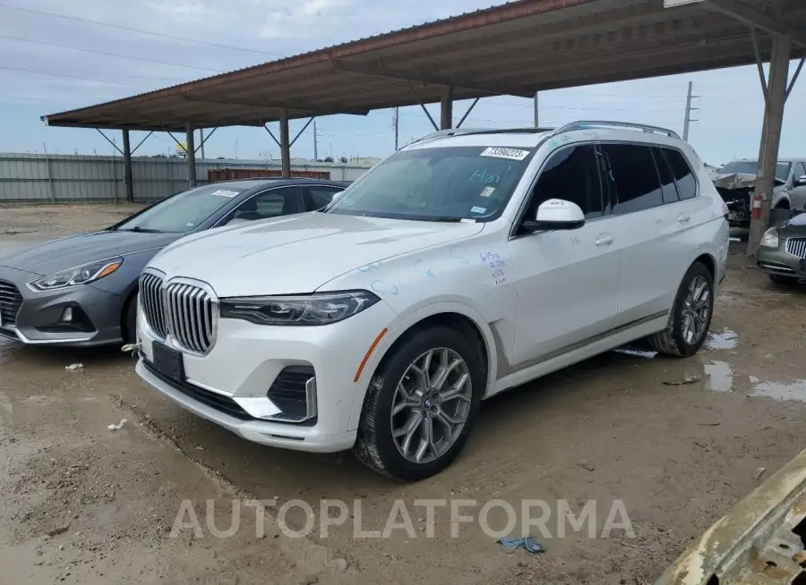 BMW X7 XDRIVE4 2020 vin 5UXCW2C06L9B13083 from auto auction Copart