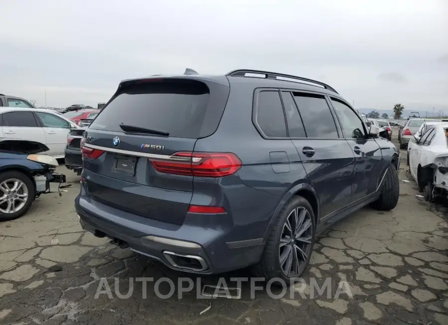 BMW X7 M50I 2022 vin 5UXCX6C06N9K04858 from auto auction Copart