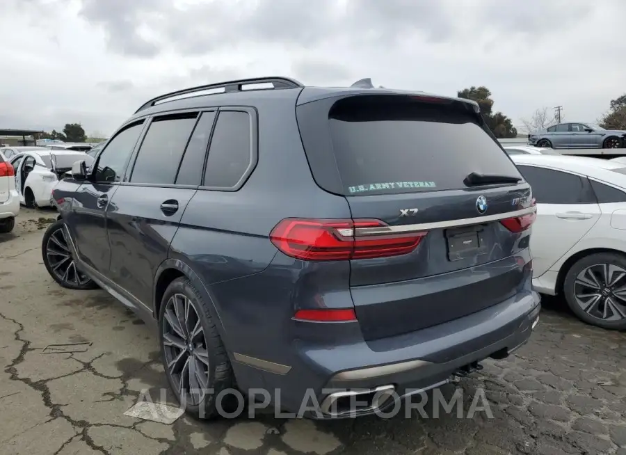 BMW X7 M50I 2022 vin 5UXCX6C06N9K04858 from auto auction Copart