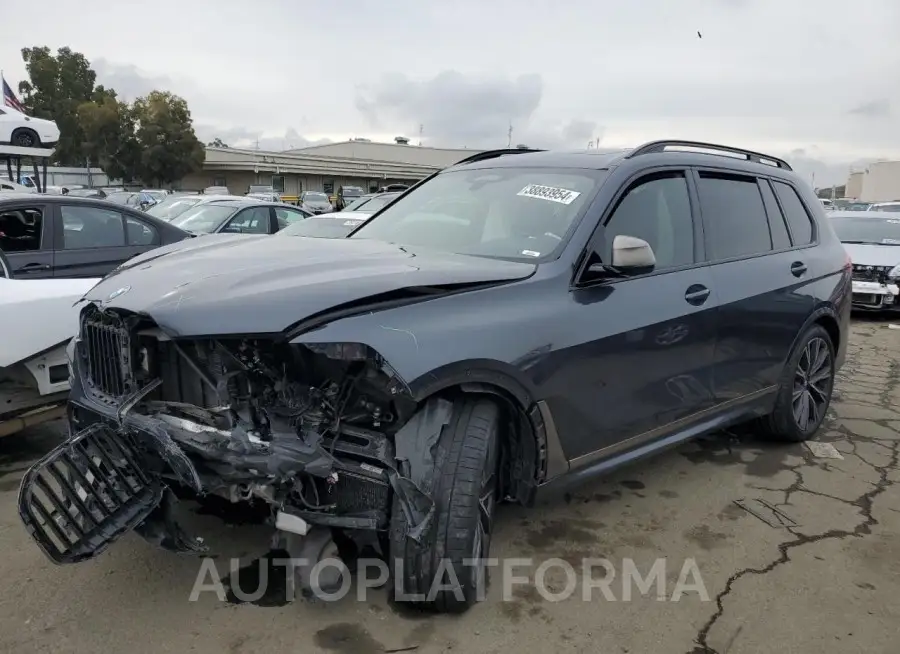 BMW X7 M50I 2022 vin 5UXCX6C06N9K04858 from auto auction Copart