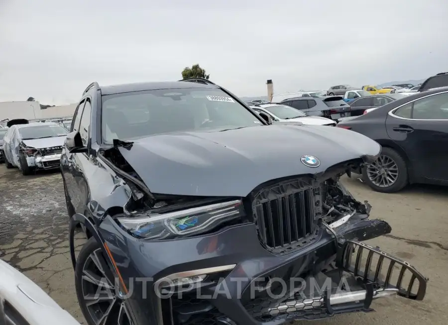 BMW X7 M50I 2022 vin 5UXCX6C06N9K04858 from auto auction Copart