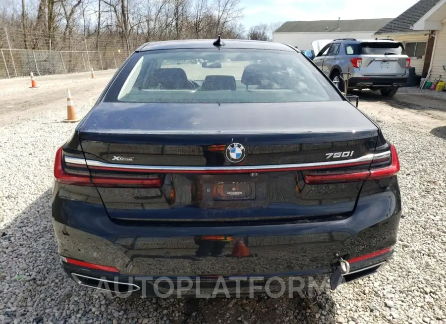 BMW 750 XI 2020 vin WBA7U2C04LGJ59980 from auto auction Copart