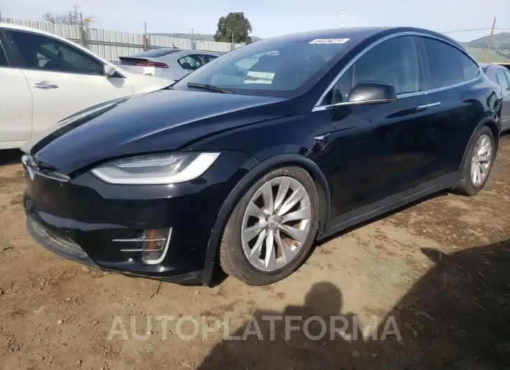 TESLA MODEL X 2021 vin 5YJXCDE20MF324869 from auto auction Copart