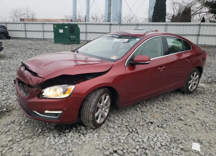 VOLVO S60 PREMIE 2016 vin YV126MFK5G2413368 from auto auction Copart