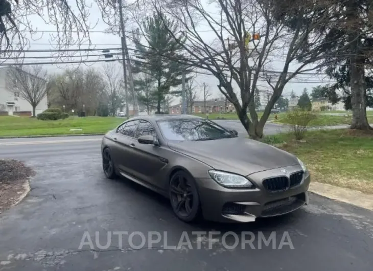 BMW M6 GRAN CO 2015 vin WBS6C9C51FD467807 from auto auction Copart