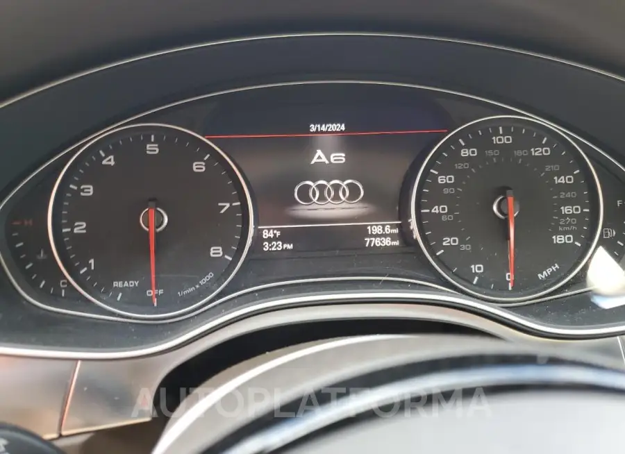 AUDI A6 PREMIUM 2018 vin WAUG8AFC7JN056906 from auto auction Copart