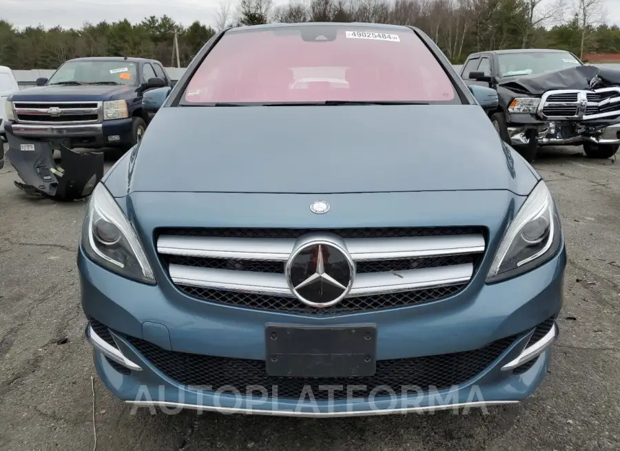 MERCEDES-BENZ B ELECTRIC 2015 vin WDDVP9AB7FJ004271 from auto auction Copart