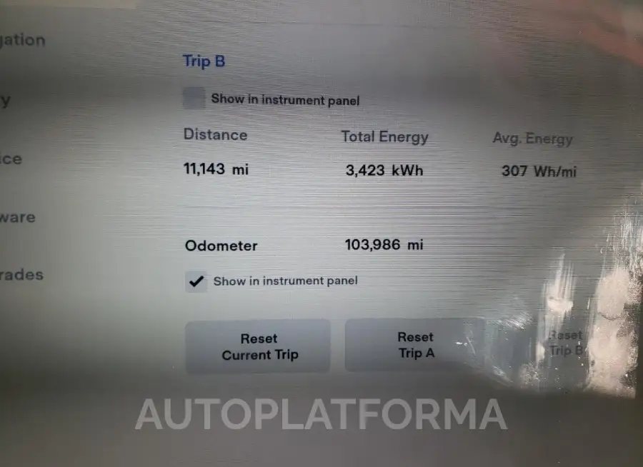 TESLA MODEL X 2017 vin 5YJXCDE20HF068609 from auto auction Copart