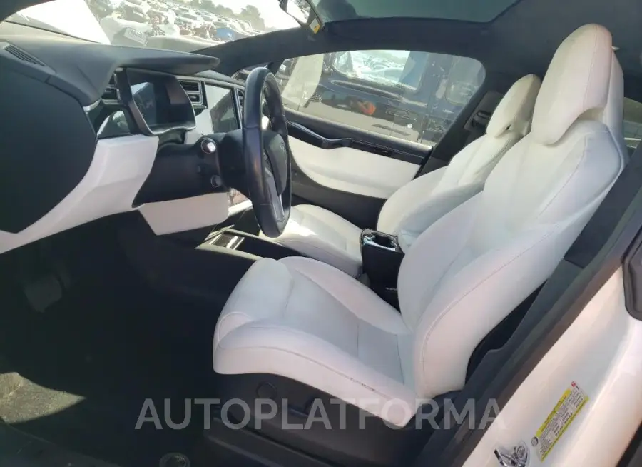 TESLA MODEL X 2017 vin 5YJXCDE20HF068609 from auto auction Copart