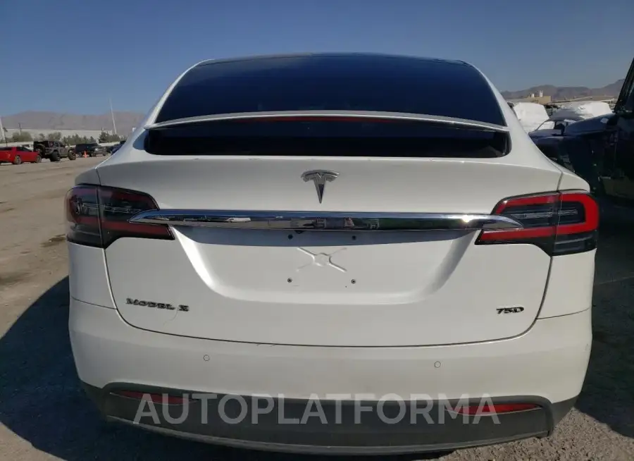 TESLA MODEL X 2017 vin 5YJXCDE20HF068609 from auto auction Copart