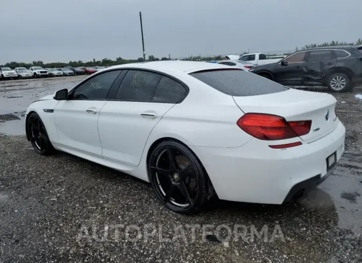 BMW 640 XI GRA 2015 vin WBA6B8C52FD453335 from auto auction Copart