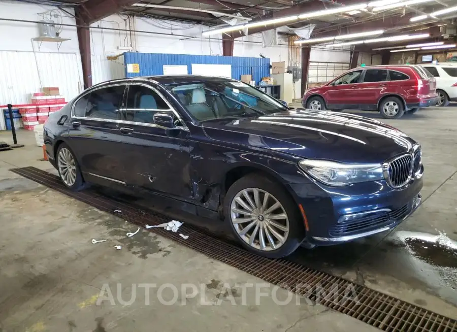 BMW 740 I 2017 vin WBA7E2C5XHG740058 from auto auction Copart