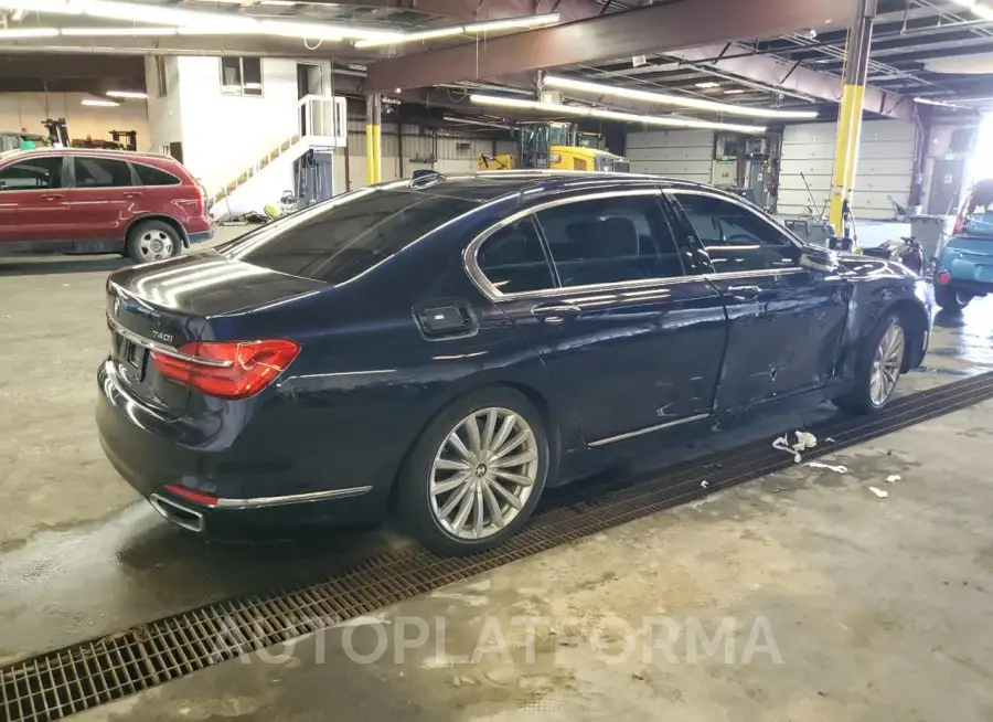 BMW 740 I 2017 vin WBA7E2C5XHG740058 from auto auction Copart