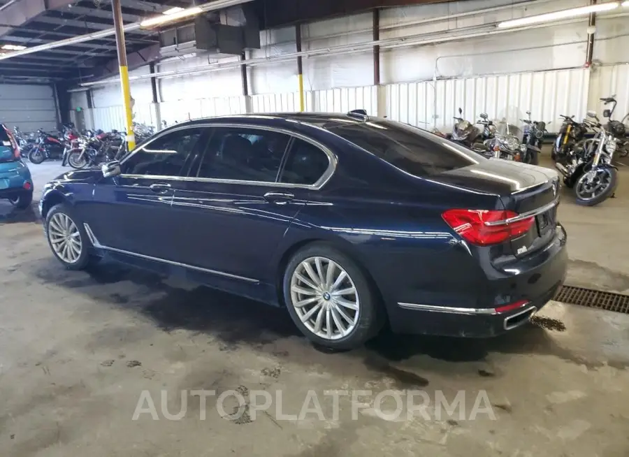 BMW 740 I 2017 vin WBA7E2C5XHG740058 from auto auction Copart