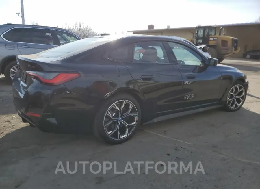 BMW I4 M50 2024 vin WBY33AW07RFR72365 from auto auction Copart