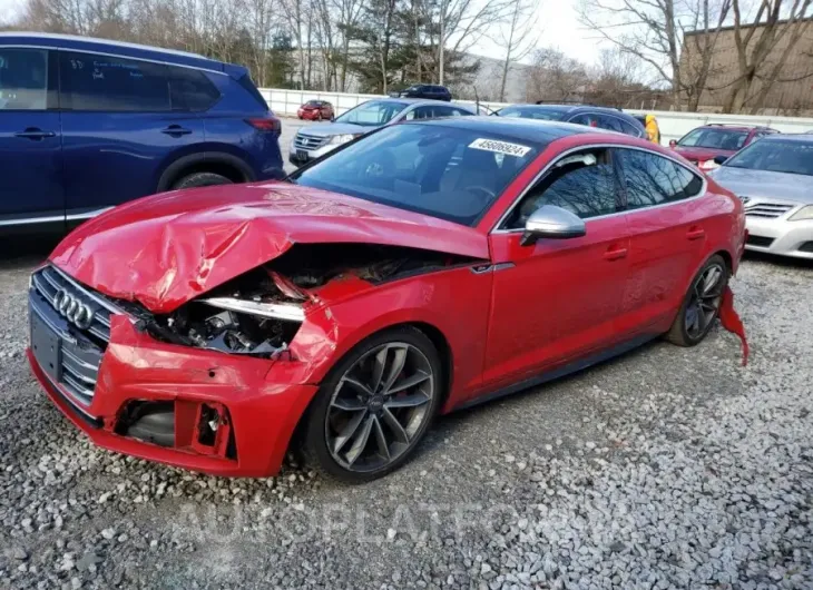 AUDI S5 PREMIUM 2018 vin WAUB4CF58JA021057 from auto auction Copart