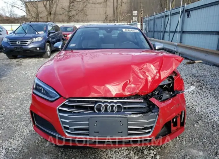 AUDI S5 PREMIUM 2018 vin WAUB4CF58JA021057 from auto auction Copart