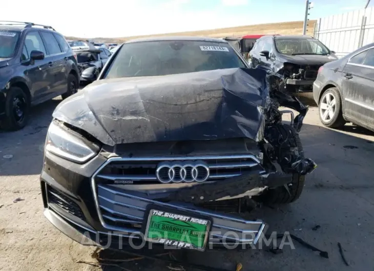 AUDI A5 PREMIUM 2018 vin WAUENCF5XJA136933 from auto auction Copart