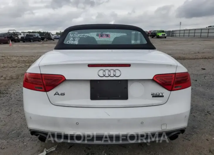 AUDI A5 PREMIUM 2016 vin WAUM2AFH9GN000796 from auto auction Copart