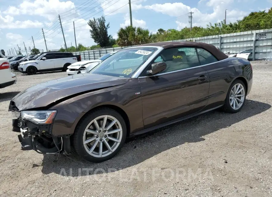 AUDI A5 PREMIUM 2015 vin WAUMFAFH9FN006732 from auto auction Copart