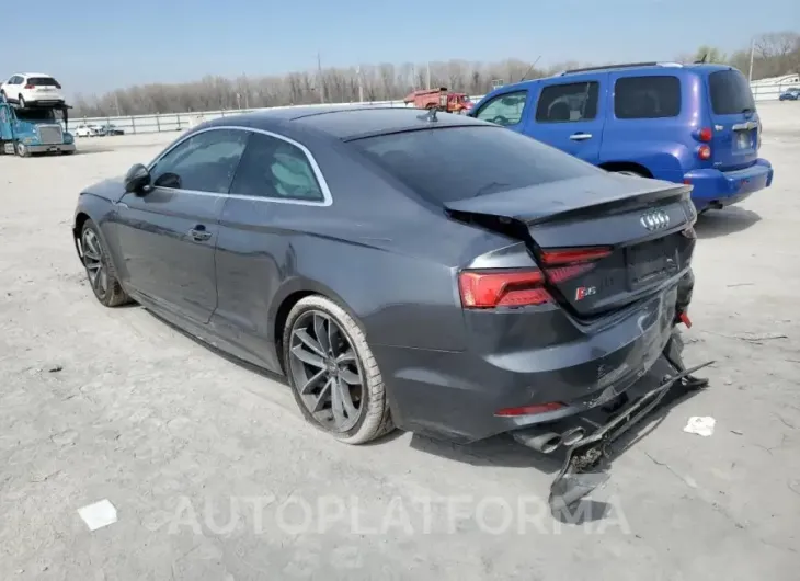 AUDI S5 PRESTIG 2018 vin WAUR4AF50JA007303 from auto auction Copart