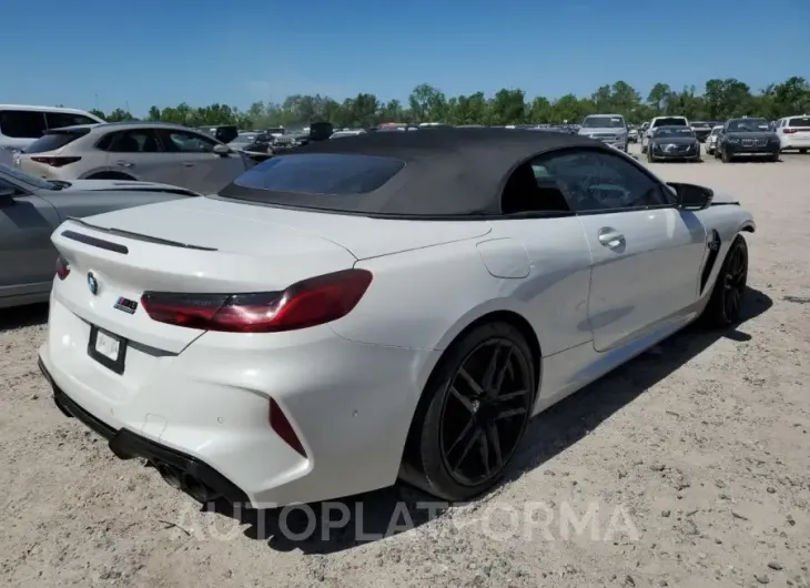 BMW M8 2020 vin WBSDZ0C07LCE02230 from auto auction Copart