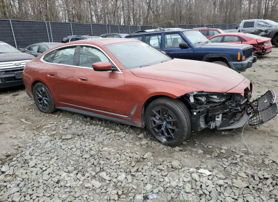 BMW I4 EDRIVE3 2023 vin WBY43AW06PFP65290 from auto auction Copart