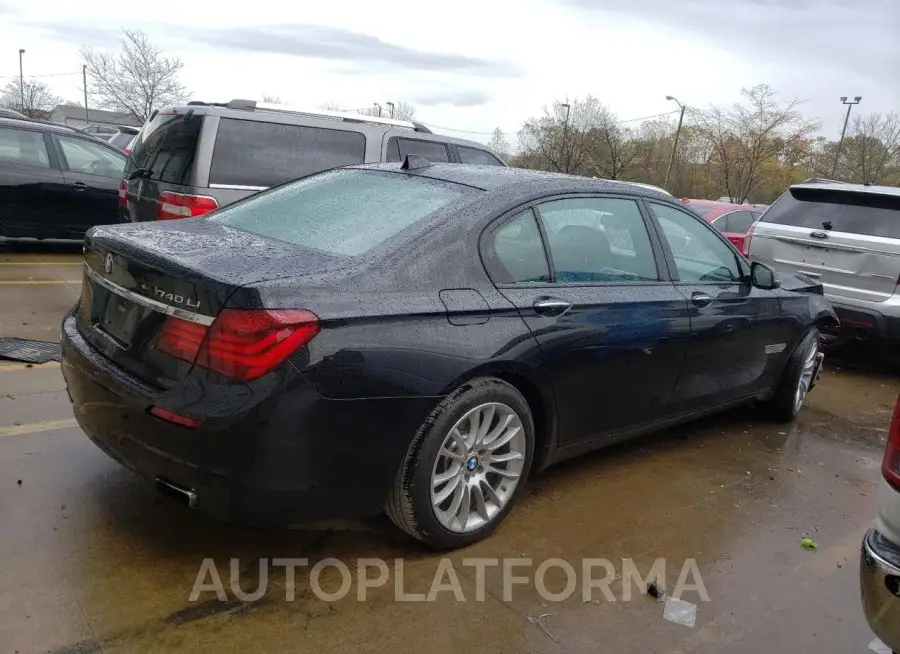 BMW 740 LXI 2015 vin WBAYF4C53FGS99240 from auto auction Copart