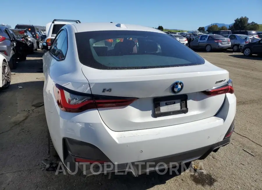 BMW I4 EDRIVE4 2022 vin WBY73AW06NFN03540 from auto auction Copart