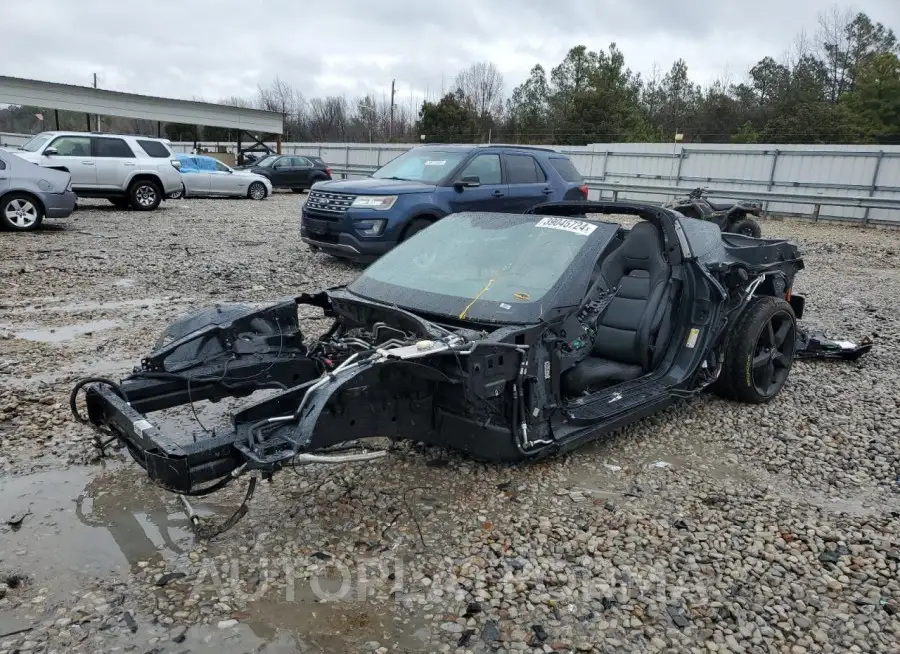 CHEVROLET CORVETTE G 2017 vin 1G1YW2D72H5101701 from auto auction Copart