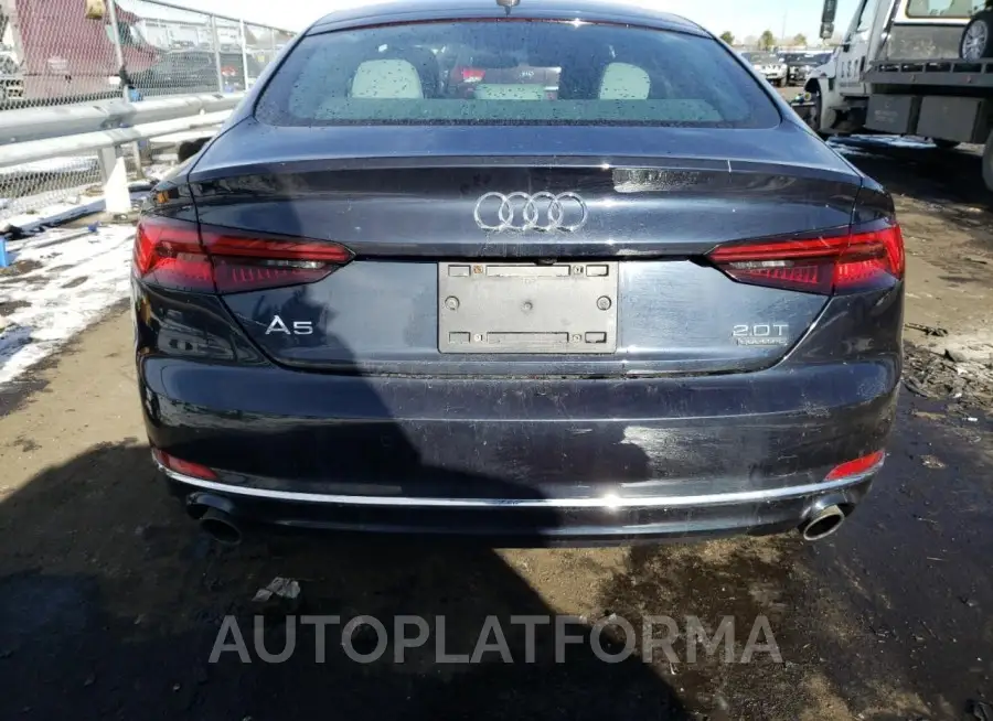 AUDI A5 PREMIUM 2018 vin WAUBNCF53JA083060 from auto auction Copart