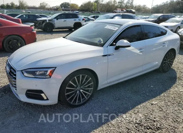 AUDI A5 PREMIUM 2018 vin WAUBNCF57JA133300 from auto auction Copart