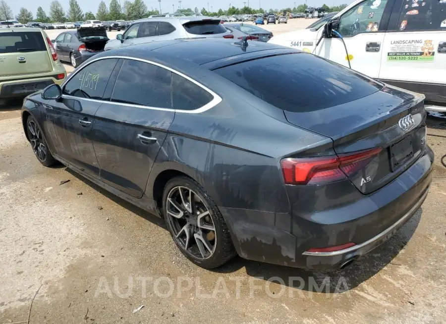 AUDI A5 PRESTIG 2018 vin WAUCNCF59JA023515 from auto auction Copart