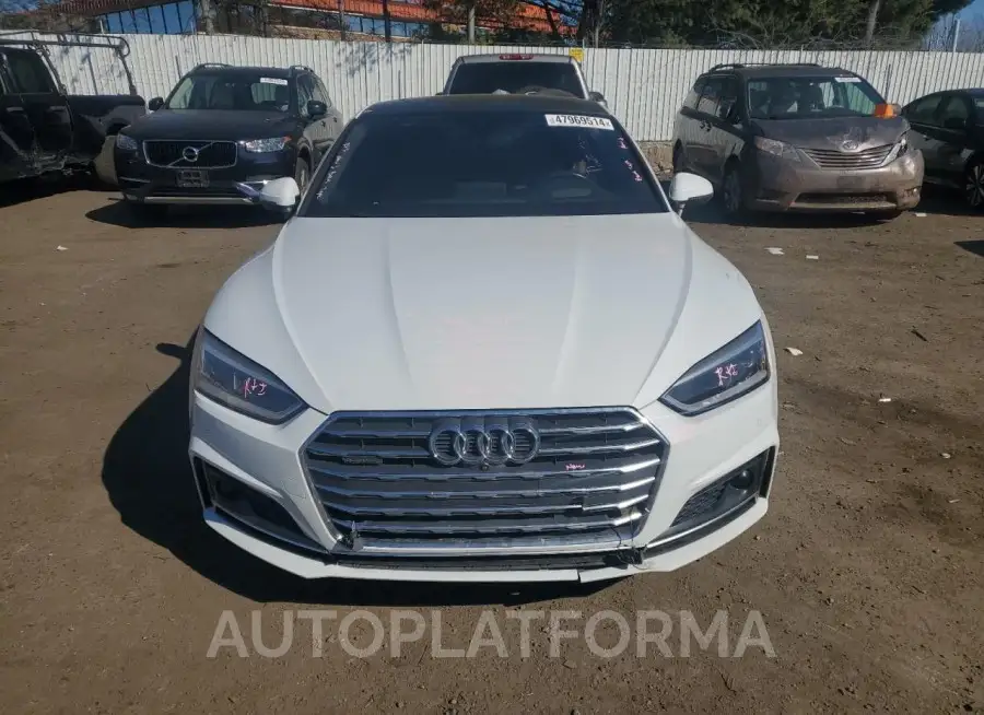 AUDI A5 PRESTIG 2018 vin WAUUNAF52JA018147 from auto auction Copart