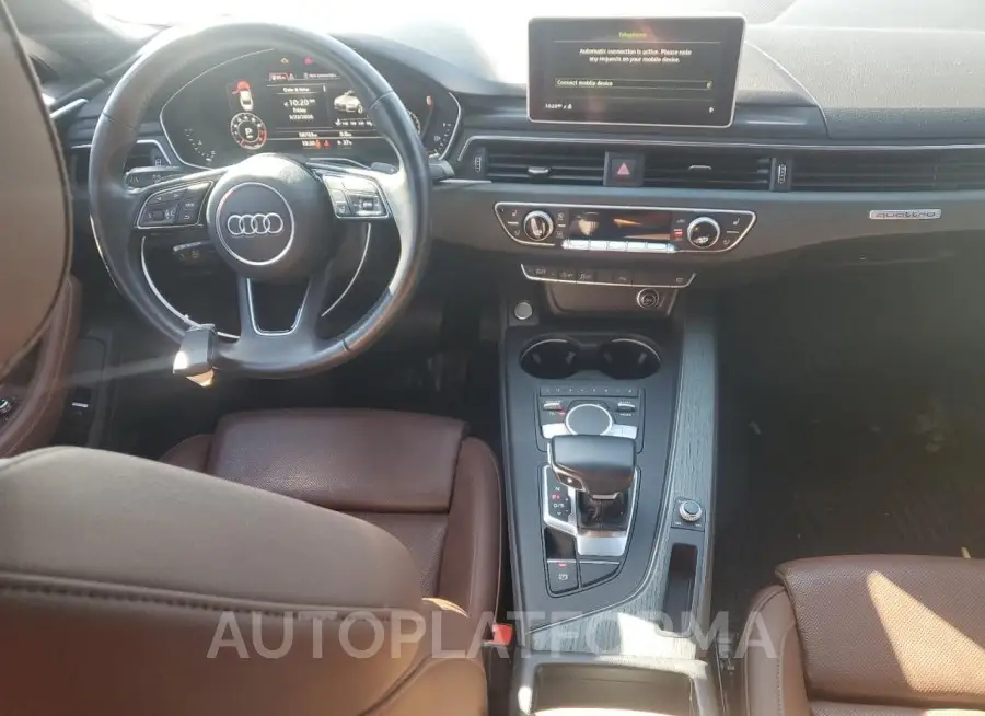 AUDI A5 PRESTIG 2018 vin WAUUNAF52JA018147 from auto auction Copart