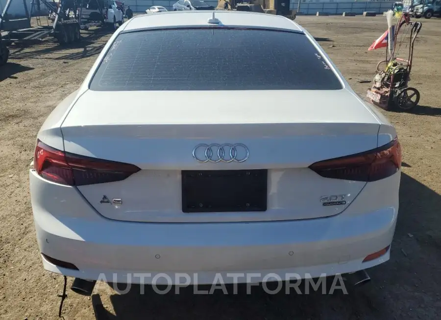 AUDI A5 PRESTIG 2018 vin WAUUNAF52JA018147 from auto auction Copart