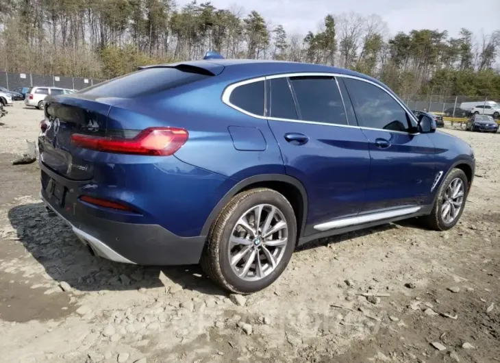 BMW X4 XDRIVE3 2019 vin 5UXUJ3C51KLG52720 from auto auction Copart