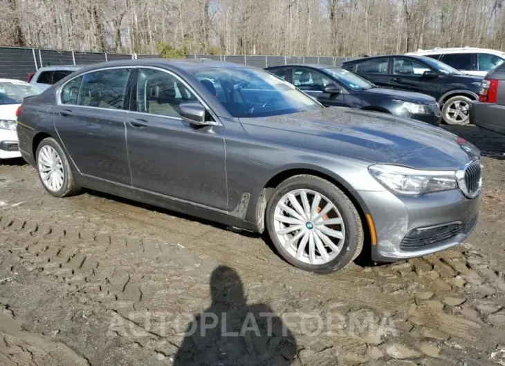 BMW 740 I 2018 vin WBA7E2C56JB216327 from auto auction Copart