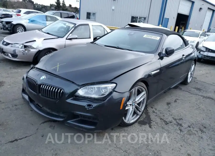 BMW 650 I 2015 vin WBAYP9C50FD169945 from auto auction Copart