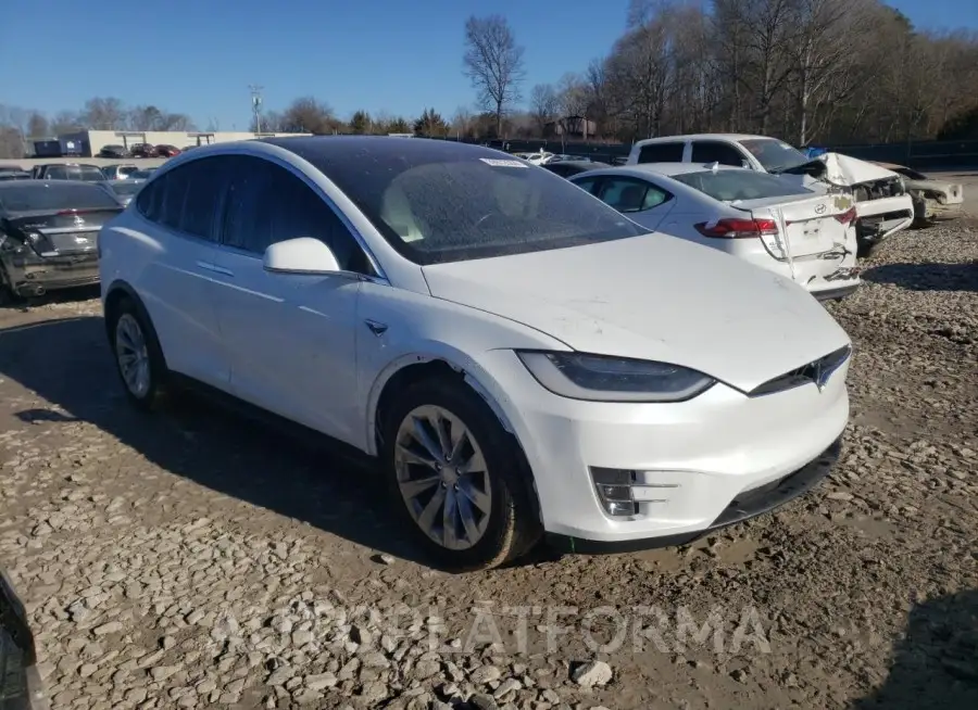 TESLA MODEL X 2018 vin 5YJXCBE22JF114273 from auto auction Copart