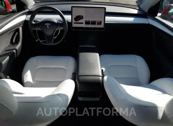 TESLA MODEL Y 2022 vin 7SAYGDEE5NF548615 from auto auction Copart