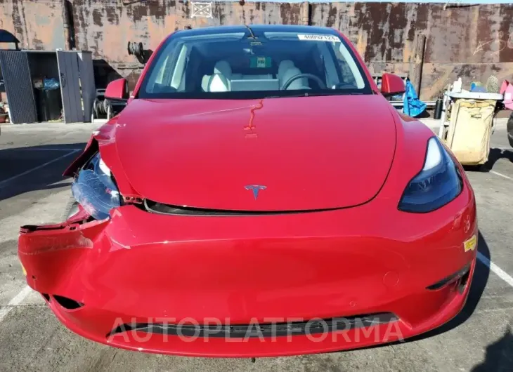 TESLA MODEL Y 2022 vin 7SAYGDEE5NF548615 from auto auction Copart