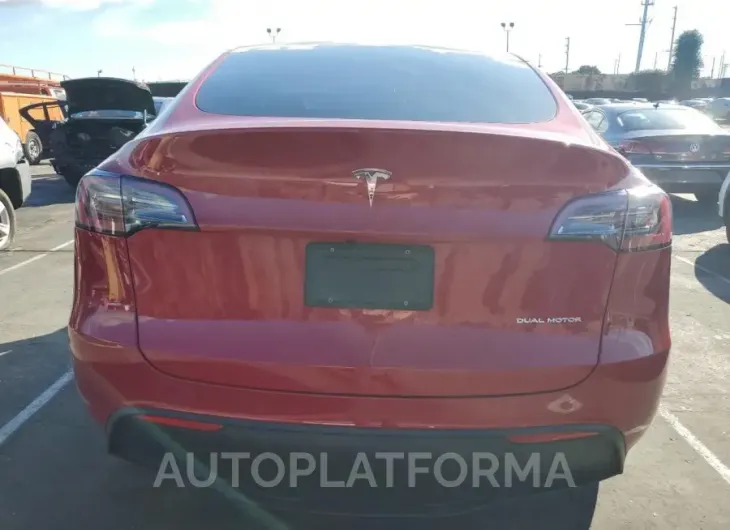 TESLA MODEL Y 2022 vin 7SAYGDEE5NF548615 from auto auction Copart