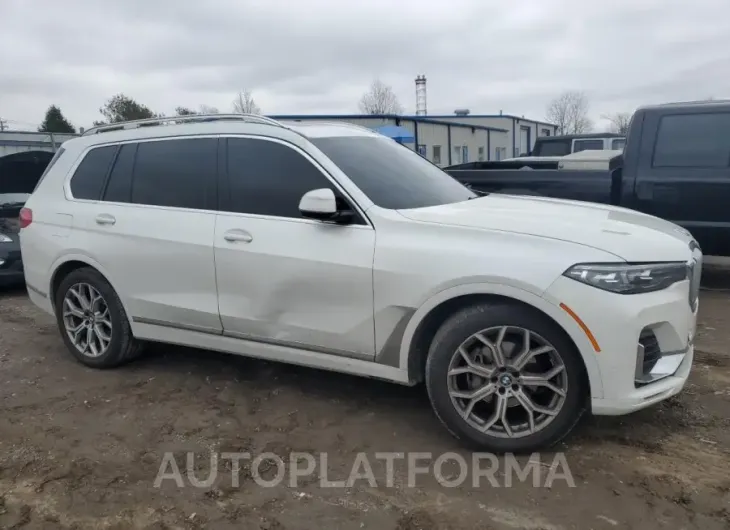 BMW X7 XDRIVE4 2021 vin 5UXCW2C05M9H16270 from auto auction Copart