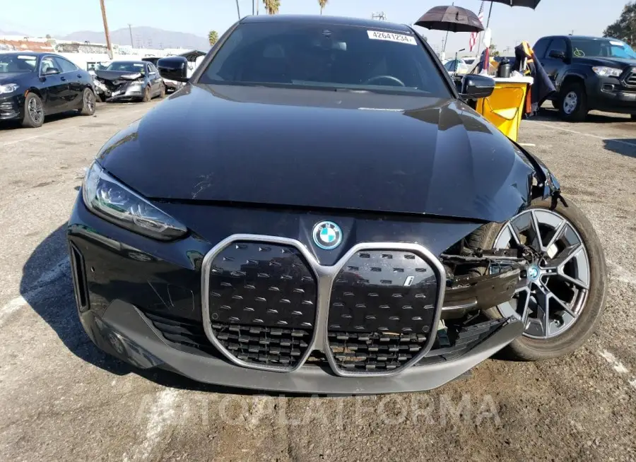 BMW I4 EDRIVE3 2023 vin WBY43AW08PFR28814 from auto auction Copart