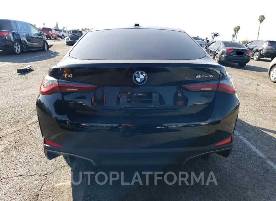 BMW I4 EDRIVE3 2023 vin WBY43AW08PFR28814 from auto auction Copart