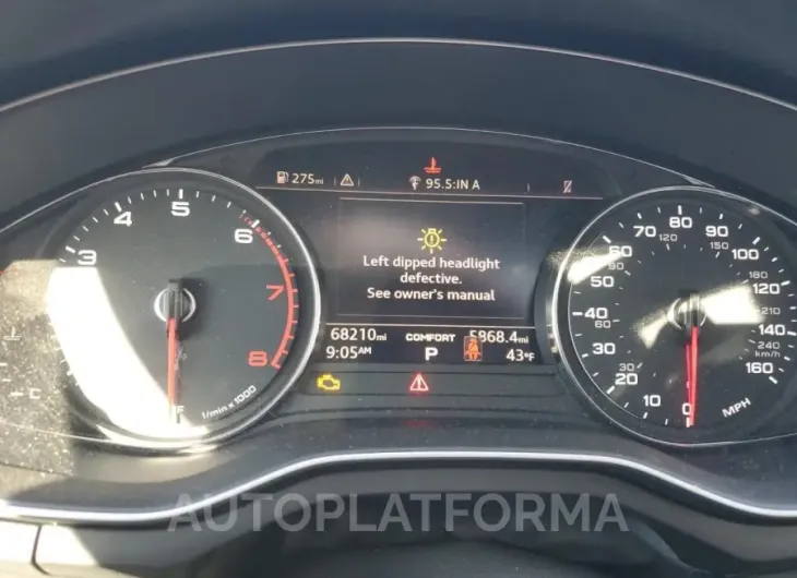 AUDI A5 PREMIUM 2019 vin WAUANCF57KA008214 from auto auction Copart