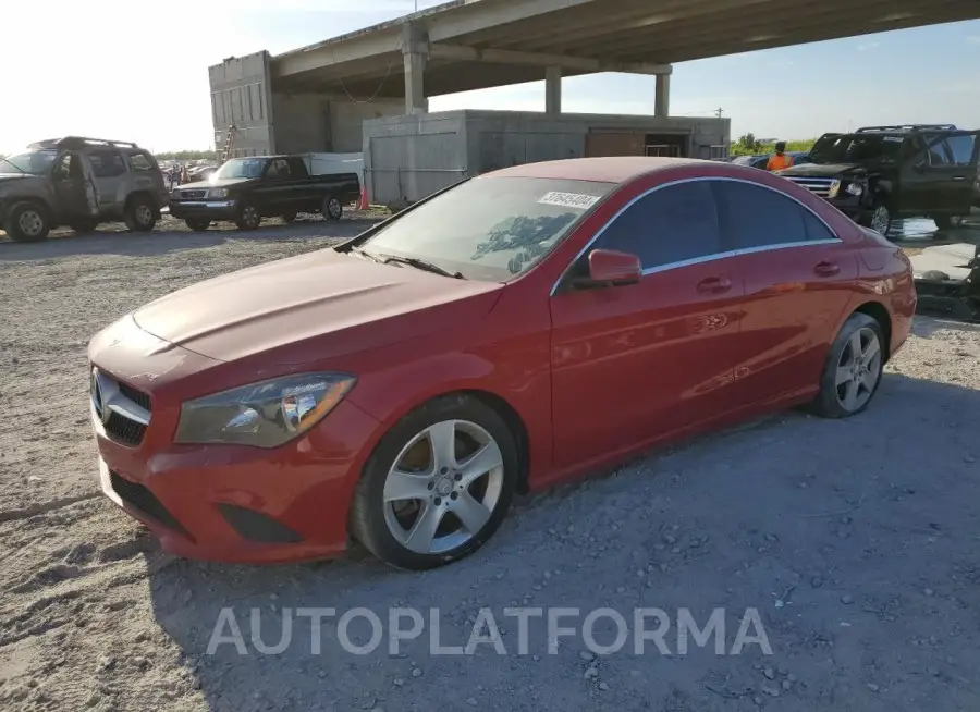 MERCEDES-BENZ CLA 250 2015 vin WDDSJ4EB4FN187865 from auto auction Copart