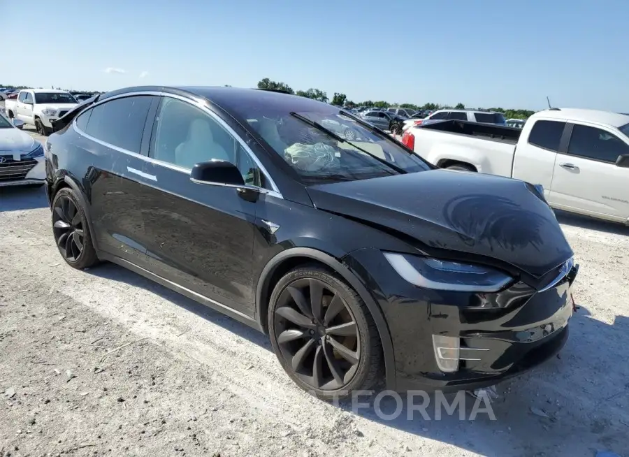 TESLA MODEL X 2018 vin 5YJXCBE29JF142216 from auto auction Copart